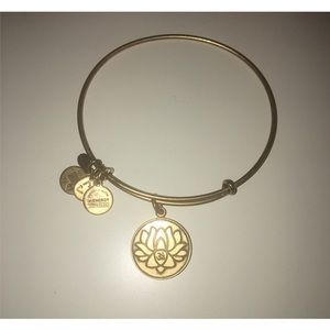 ** Alex and Ani Gold - Lotus Flower Bracelet **